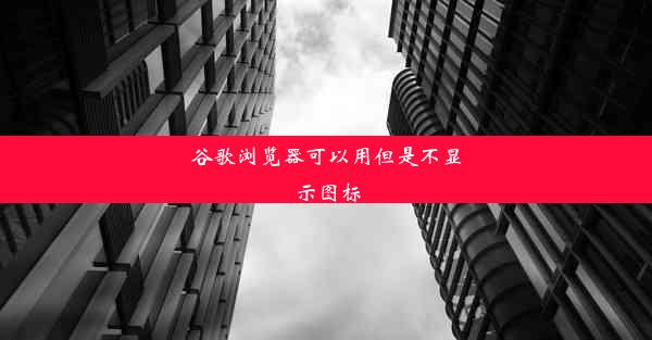 谷歌浏览器可以用但是不显示图标