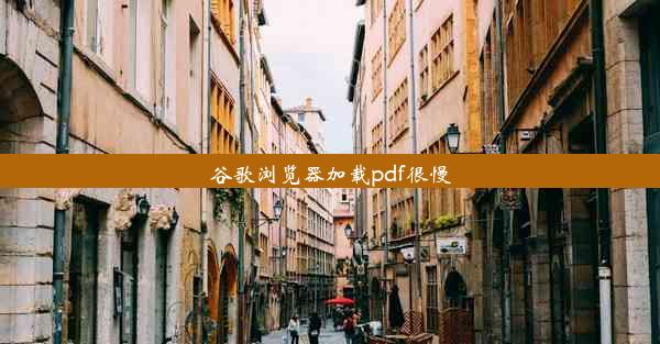 谷歌浏览器加载pdf很慢