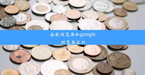 谷歌浏览器和google浏览器区别