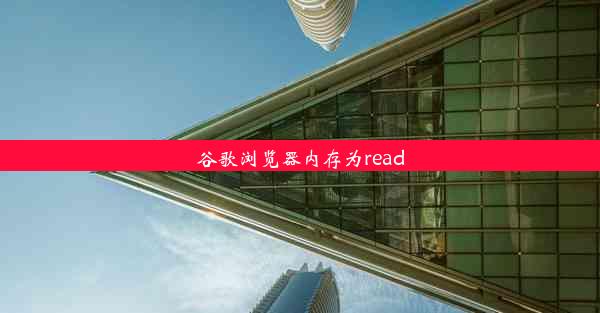 谷歌浏览器内存为read