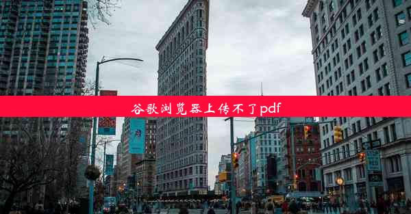 谷歌浏览器上传不了pdf