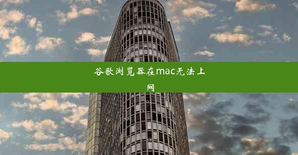 谷歌浏览器在mac无法上网