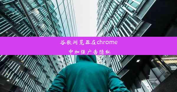 谷歌浏览器在chrome中加强广告隐私